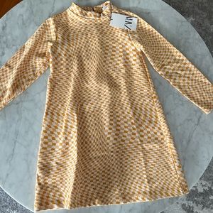 Checkered Zara dress